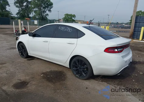 2016 Dodge Dart Gt Sport Blacktop z USA, uszkodzony, nr VIN 1C3CDFGB2GD791117